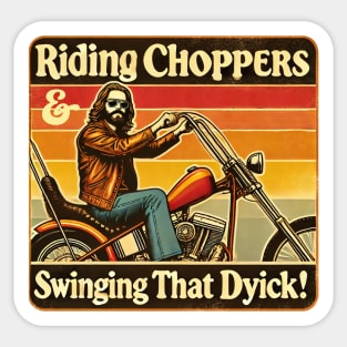 Swinging! Sticker
